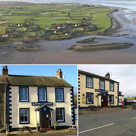 Otel Hope & Anchor Pub, Port Carlisle, Hadrian's Wall, Area Of Natural Beauty